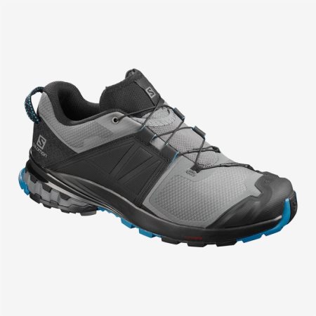 Salomon XA WILD Mens Trail Running Shoes Grey/Black | Salomon South Africa